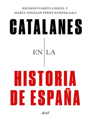 cover image of Catalanes en la historia de España